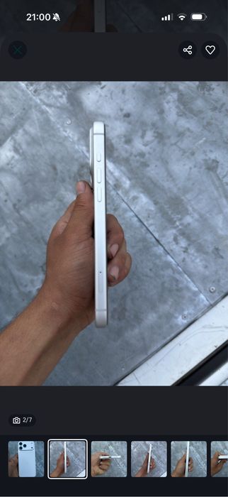 Iphone 17 promax 256 tali 100 yomkost