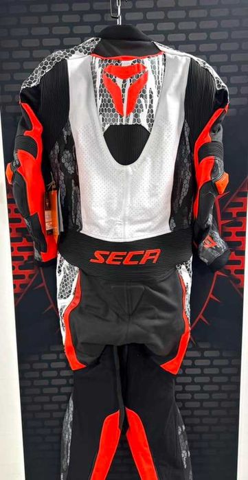 НОВ Кожен мото екип SECA SRS ONE Цял