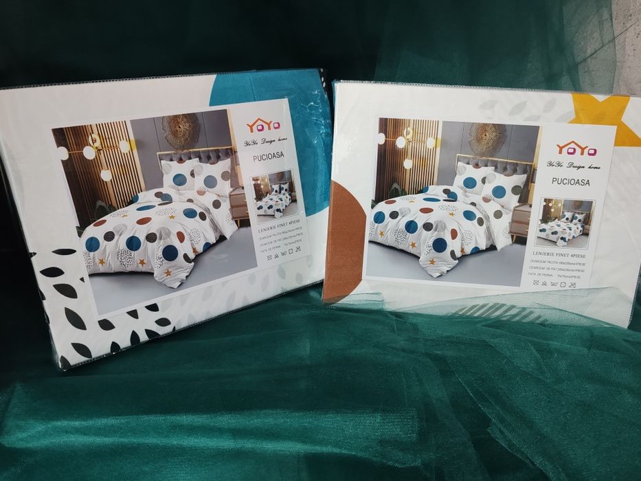 Lenjerii de pat 4 piese