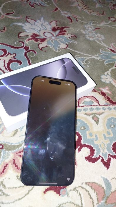 IPhone  16  promax  telifon ishlatilgan orkasida defective bor ozod tr