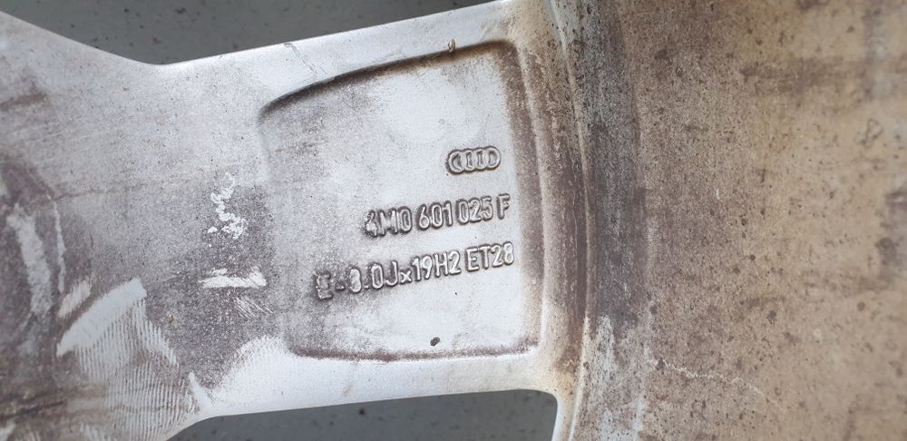 4 Roti Alu 255/55/19  Q7 Bridgestone Dot 2024 IARNĂ M+S  imp.Germ.