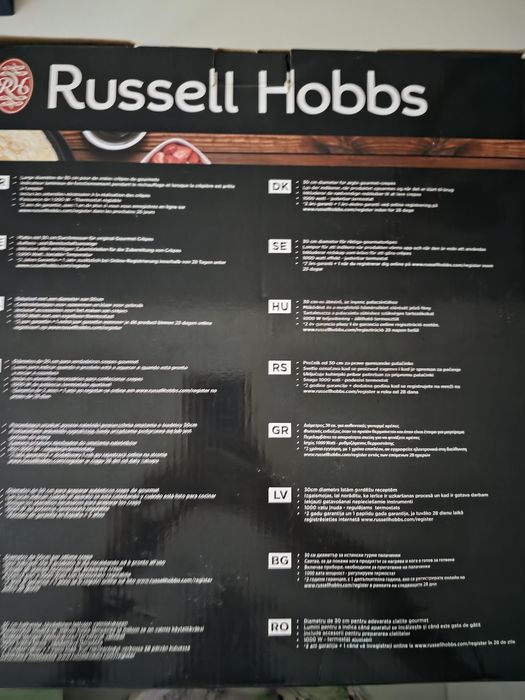 Aparat pentru facut clatite Russell Hubbs
