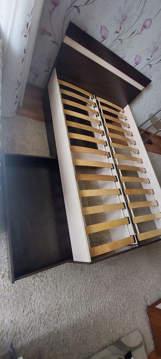 Продам кровать с матрасом 1,2×1,9 м