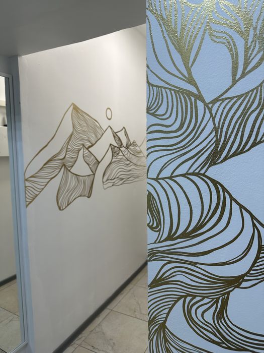 Художник Алматы,роспись стены, рисунок