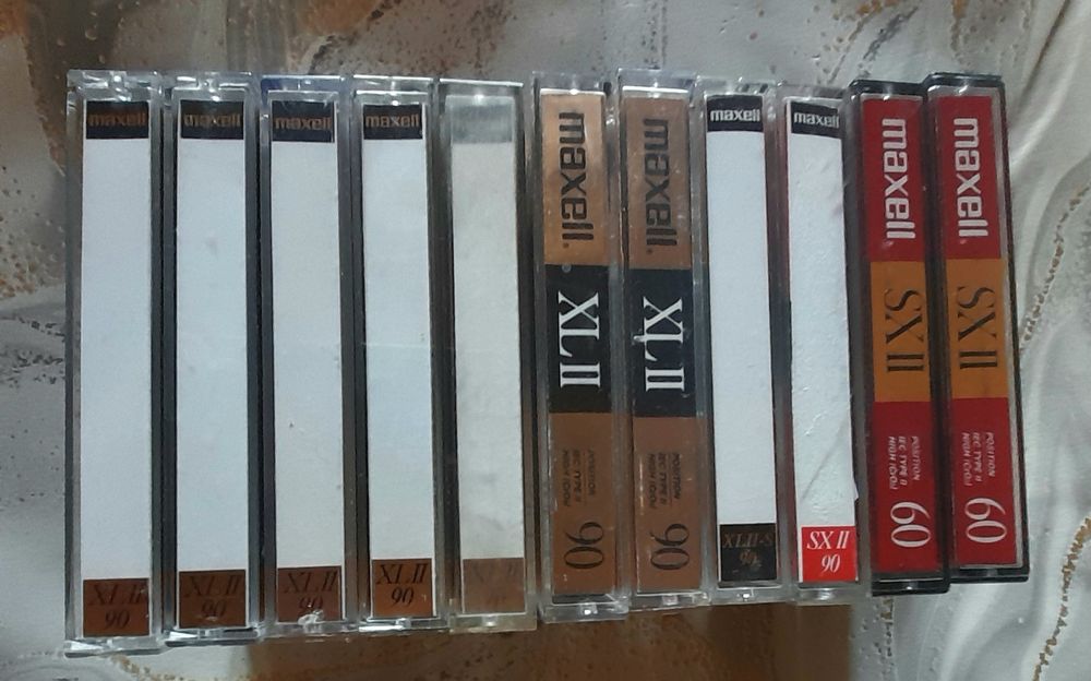 Аудио касети Maxell - хром