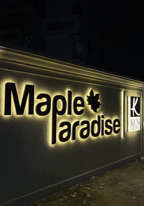 Буквы, табличка, световой короб