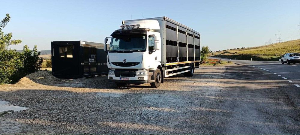 Camion apicol Renault Midlum 18 T pentru stupi pe 10 rame