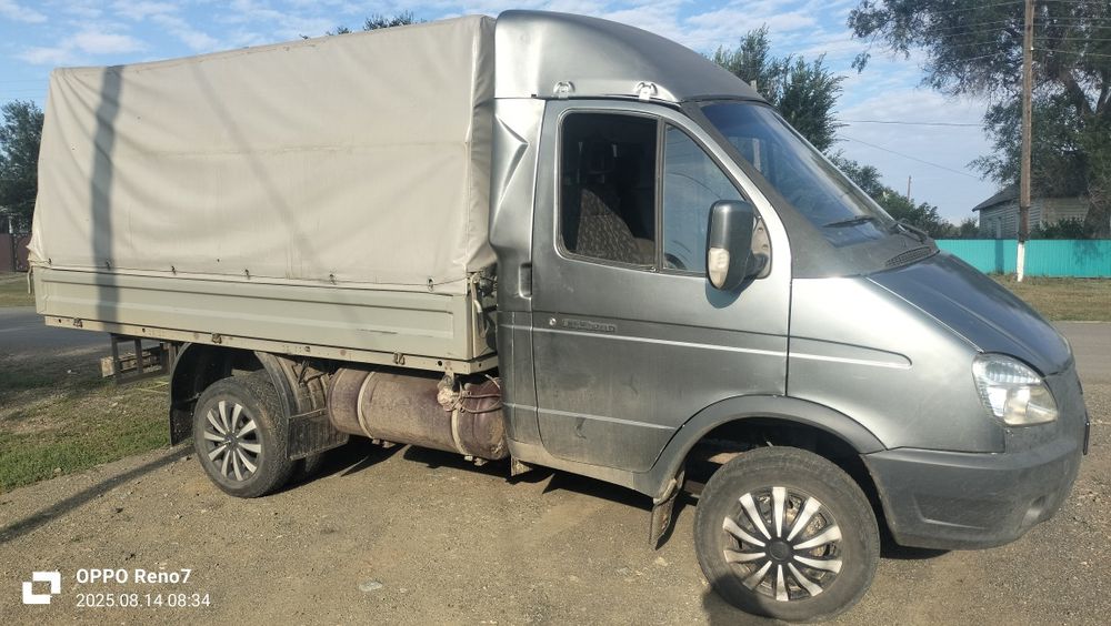 Газель бортами тент