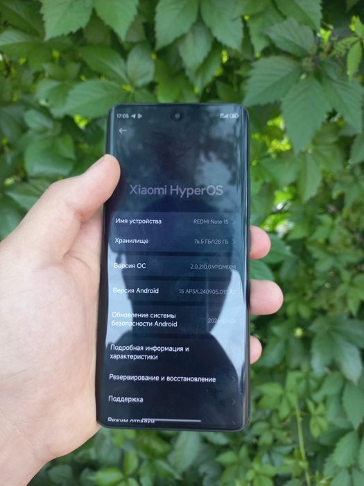 Redmi Note 15 128gb  yangi tel