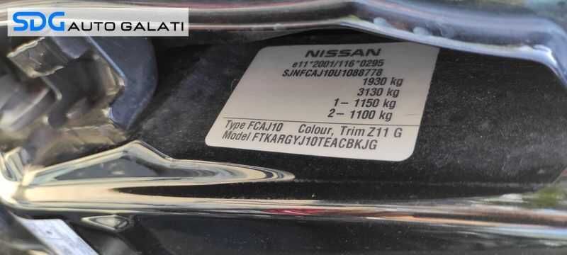 Motor 1.5 DCI K9K282 K9K 282 Nissan Tiida 2004 - 2012