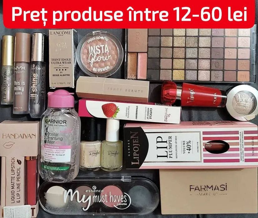 Geaca impermeabila,sandale,pantofi și cosmetice,machiaje