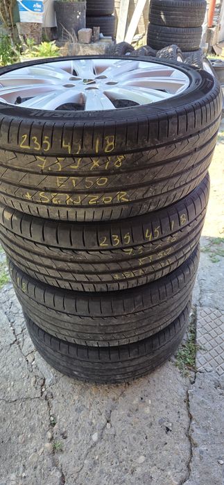 RENAUT LAGUNA джанти със летни гуми 235/45/18 7,5J×18 ET50 5×114,3+сен