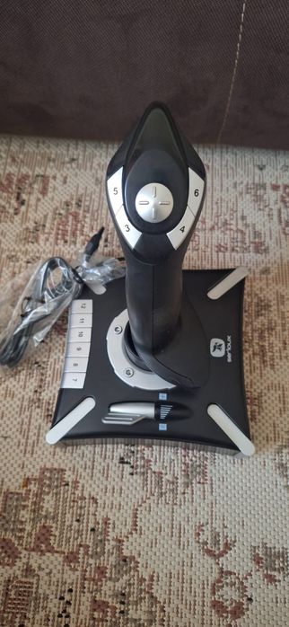 Joystick Serioux Fighter 6000,Vibration  Feedback,12 butoane, USB