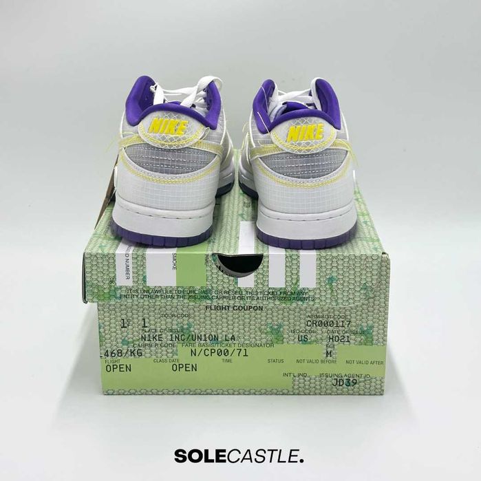 Nike Dunk Low Union Passport Pack 'Court Purple'