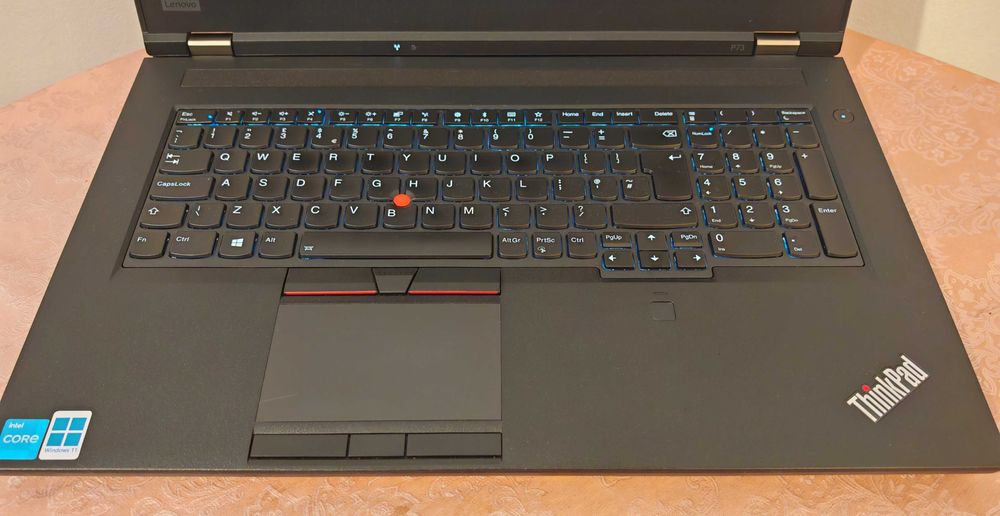 ThinkPad P73/Core i7-9750H/16GB RAM/512G SSD/Quadro T2000 4GB/17.3 IPS