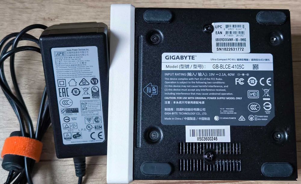 Gigabyte Brix BLCE-4105C sistem mini