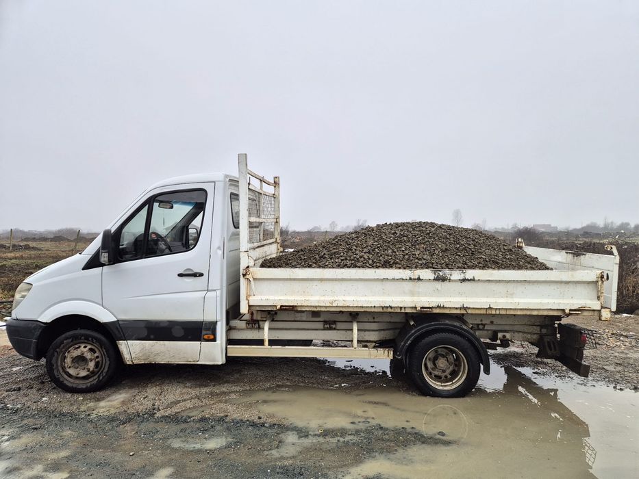 Transport nisip / balastru / piatra / moloz