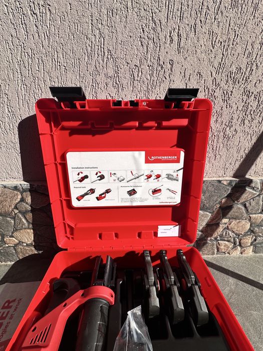 Trusă  Rothenberger ROMAX Compact III NOUA