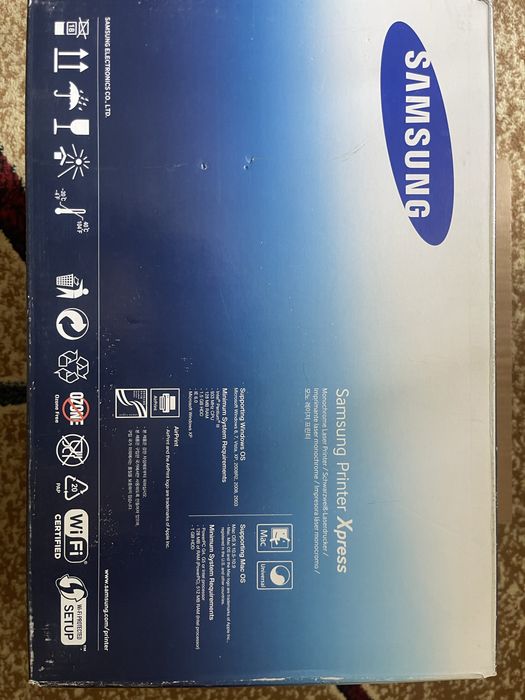 Принтер лазерный Samsung Xpress M2020W. НОВЫЙ.