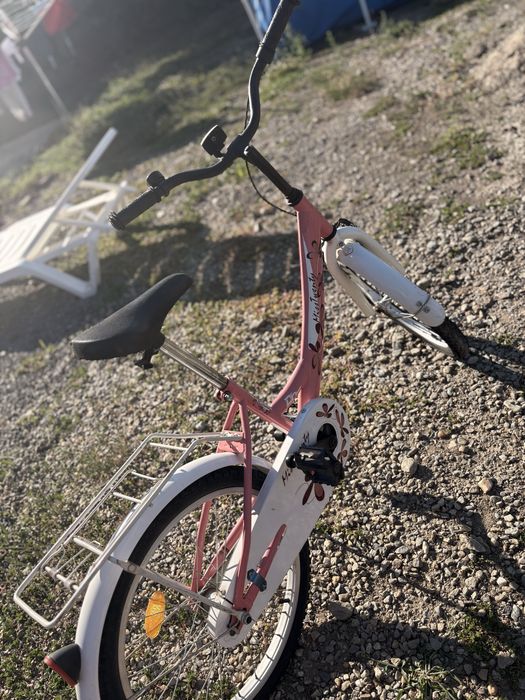 Bicicleta roz copii