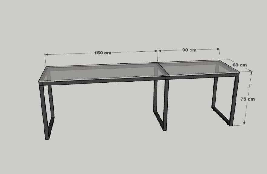 компьютерный стол угловой  loft