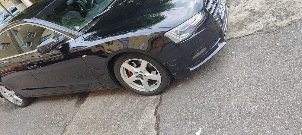 Roti R17(jante aliaj+anvelope iarna) compatibile Audi si alte marci