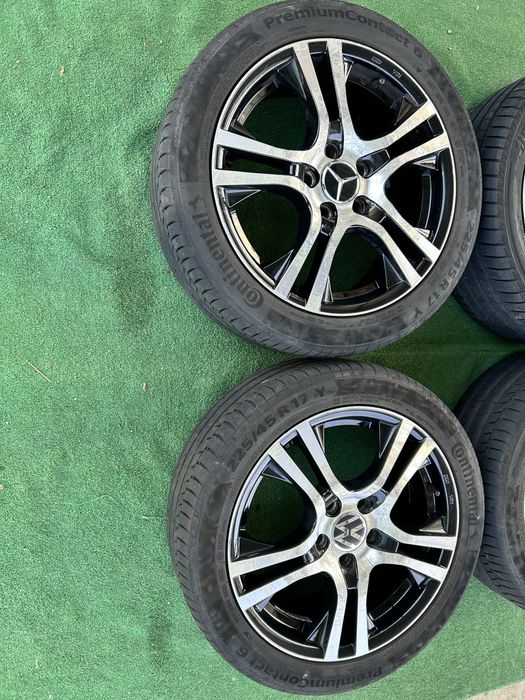 5x112 17 за vw audi mercedes със летни гуми 225 45 17