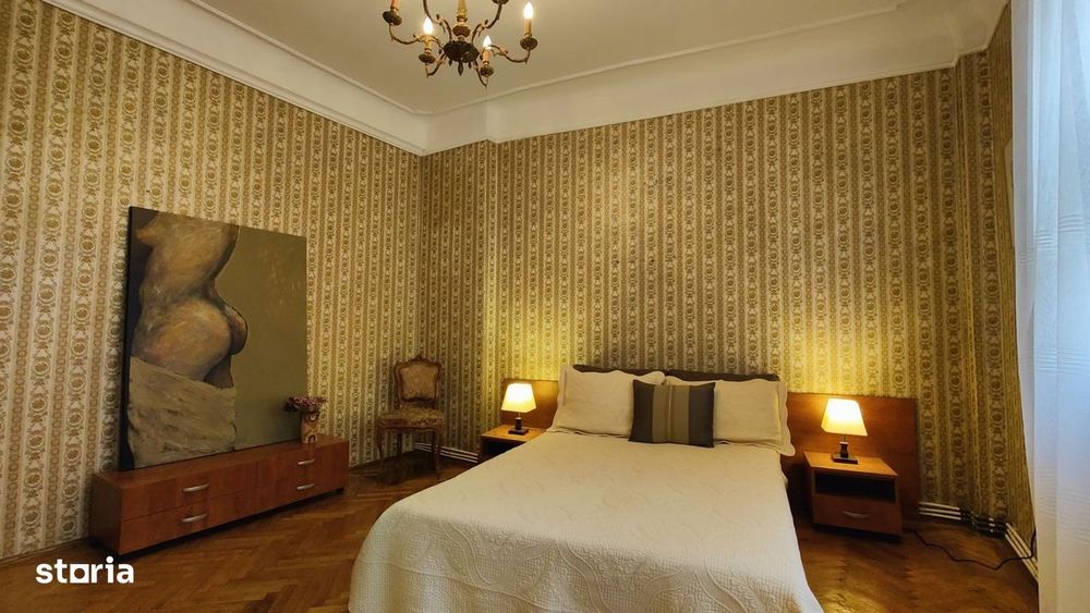 Apartament interbelic elegant cu terasă, pe Vasile Lascăr – lângă Daci — fotografia 3