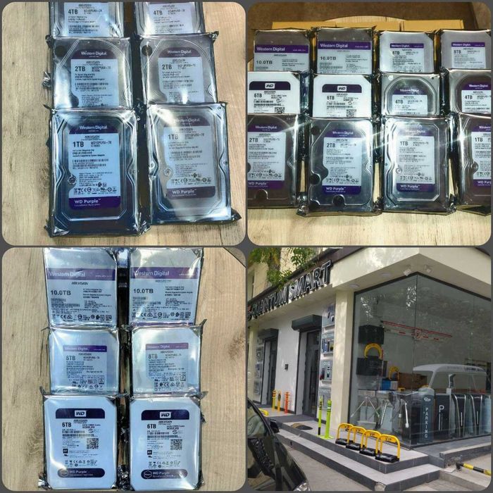 Жёсткий диск 12 ТБ WD  HIKVISION