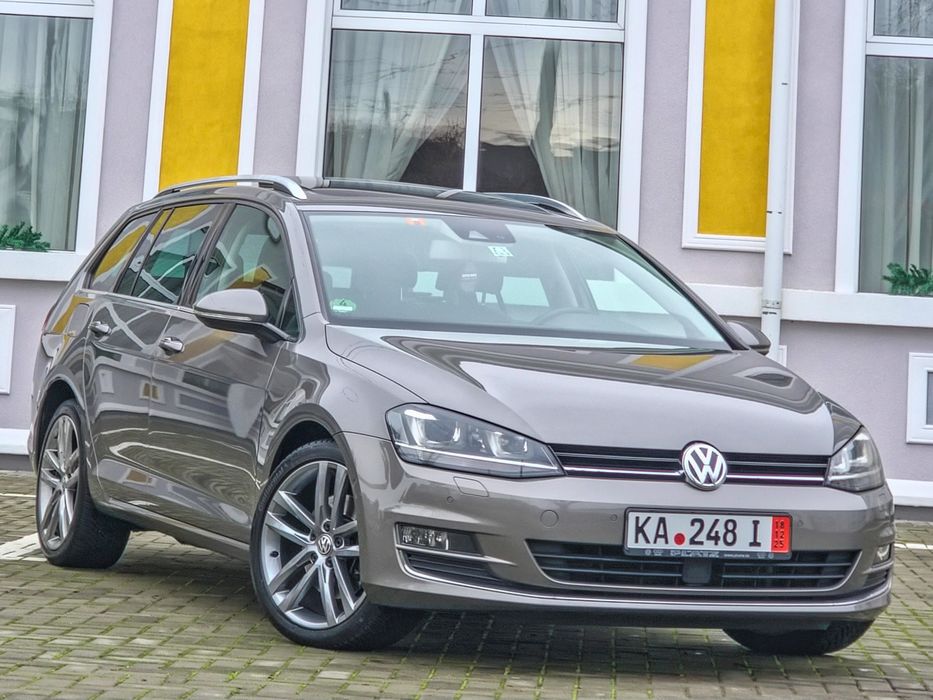 VW Golf VII HighLine 2.0TDI GARANȚIE Navi/Pano/LED/Distronic/Webasto