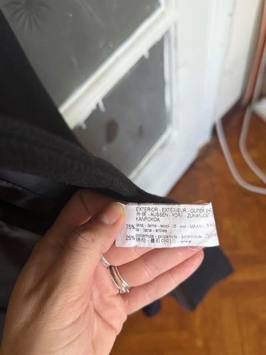 Вълнено палто Zara, 36, S