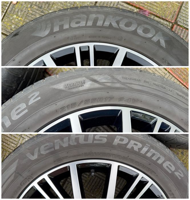 Jante Linas Vw 5x112 17" Passat Touran Golf Caddy Sharan Skoda Seat