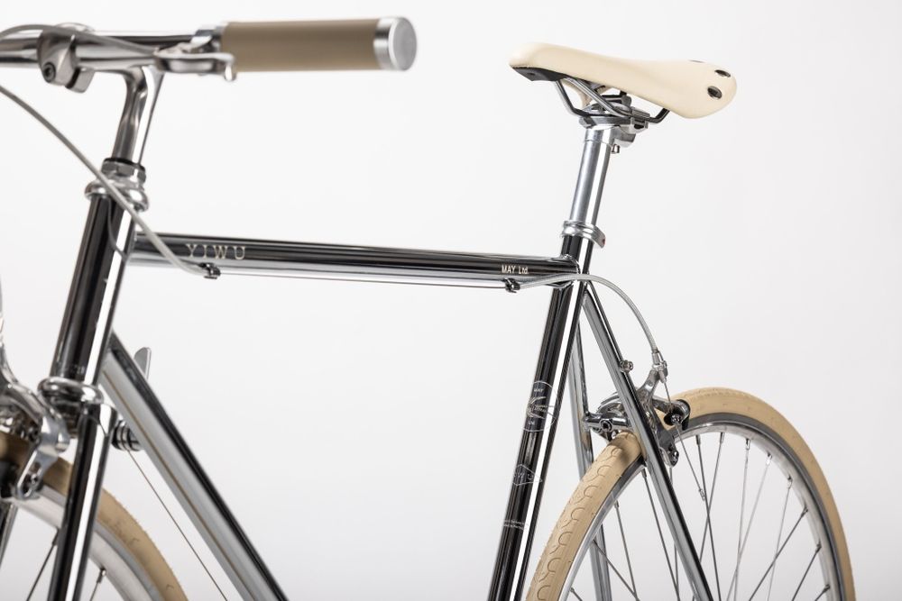 Bicicleta YIWU+ Chrome