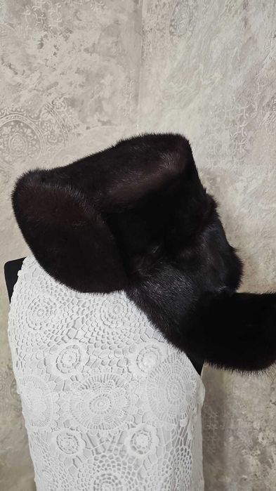 мужская норковая шапка