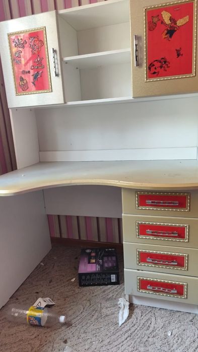 Детскый шкаф и письменный столь