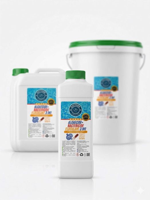 3 в 1 средство Zaytun альгицид бактерицид и флокулянт