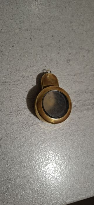 Protecție din alamă ceas vechi de buzunar