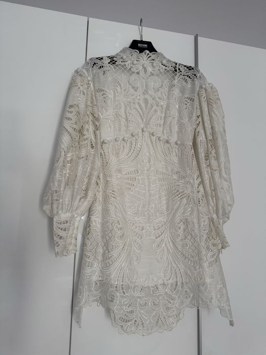 Rochie ocazie dantela off white