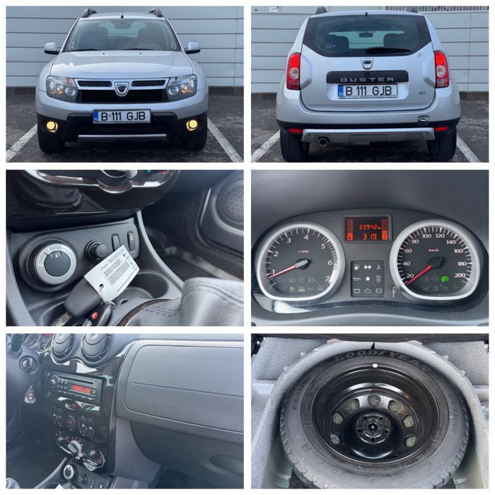 Dacia Duster 1.5 dci / 110 cp 4x4 An 2011 cu doar 34.000 km reali