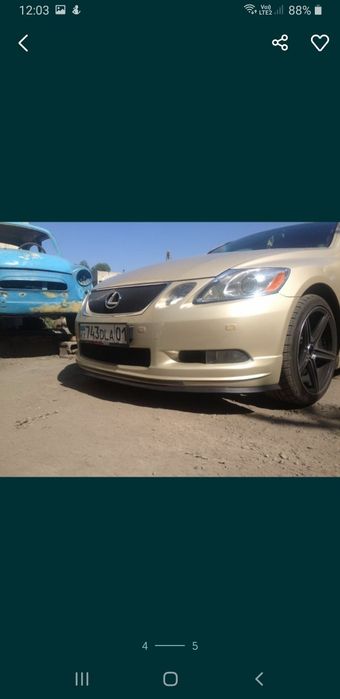 Продам накладку на бампер GS 300