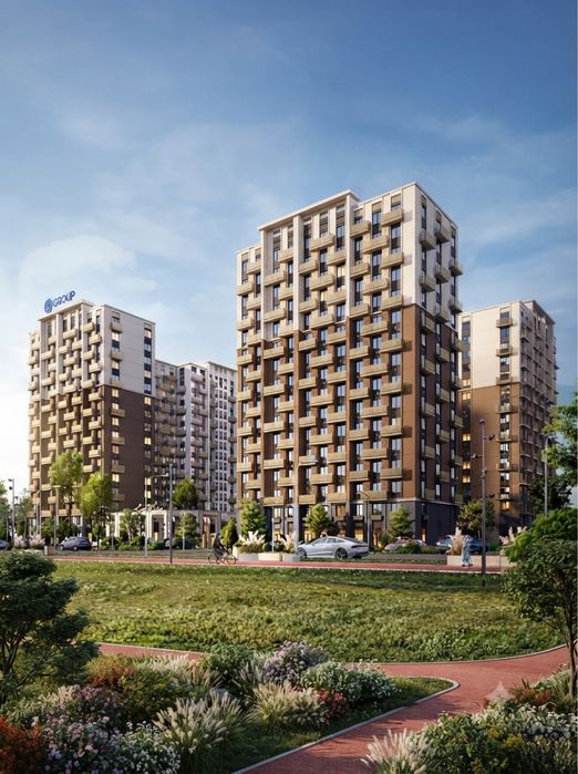 Продается 2-комнатная квартира | ЖК BOTANIKA SAROYI |57,97 м²