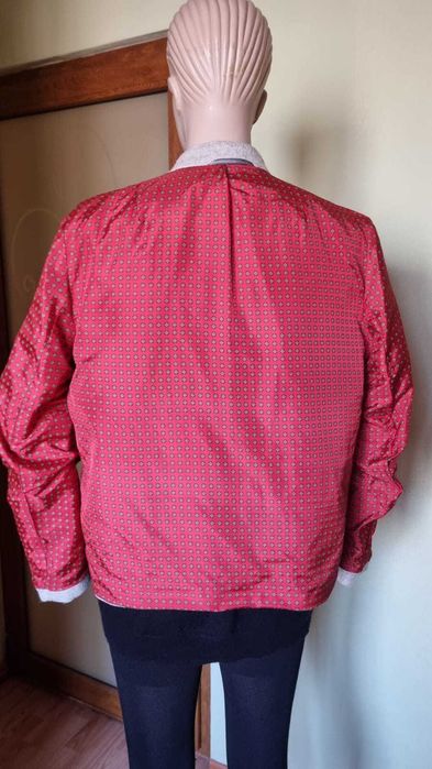 Sacou-jacheta elegant, gri deschis, 80% lana, marimea 44,