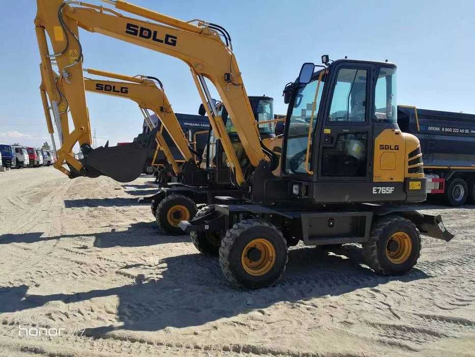 В наличии Мини экскаватор SDLG E765F 0.21 куб