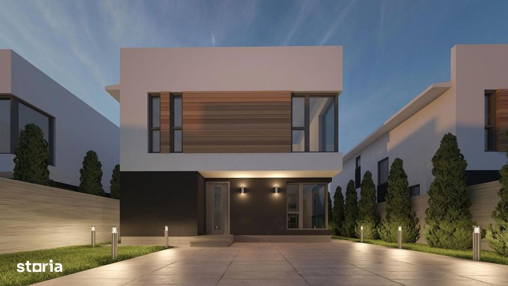 Imobiliare Bragadiru Case de vanzare Str Safirului - Toate Utilitatile
