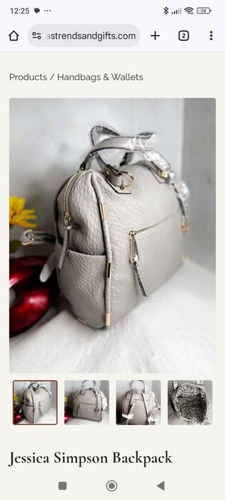 Jessica Simpson дамска кожена раница