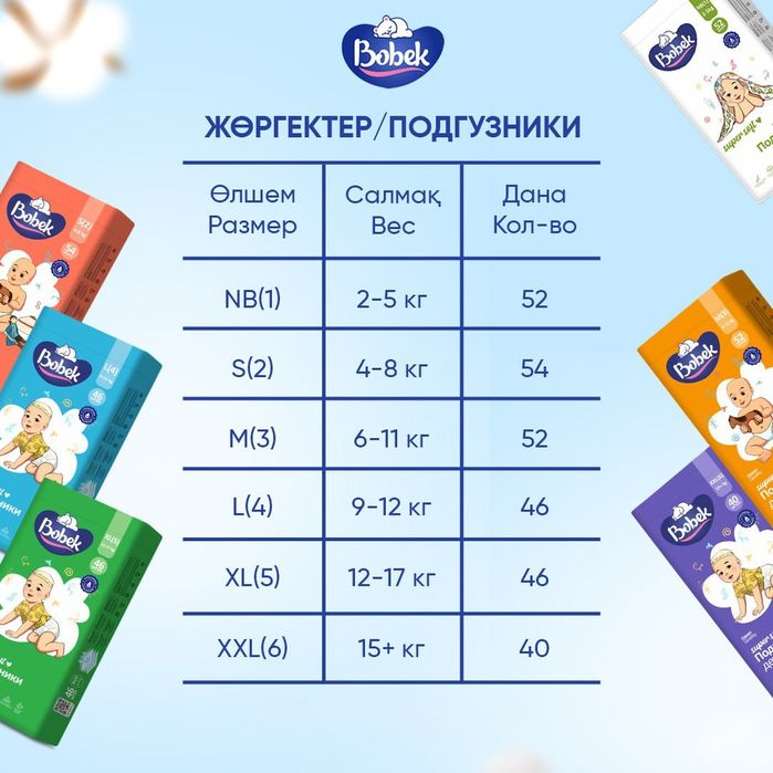 Подгузники Бобек