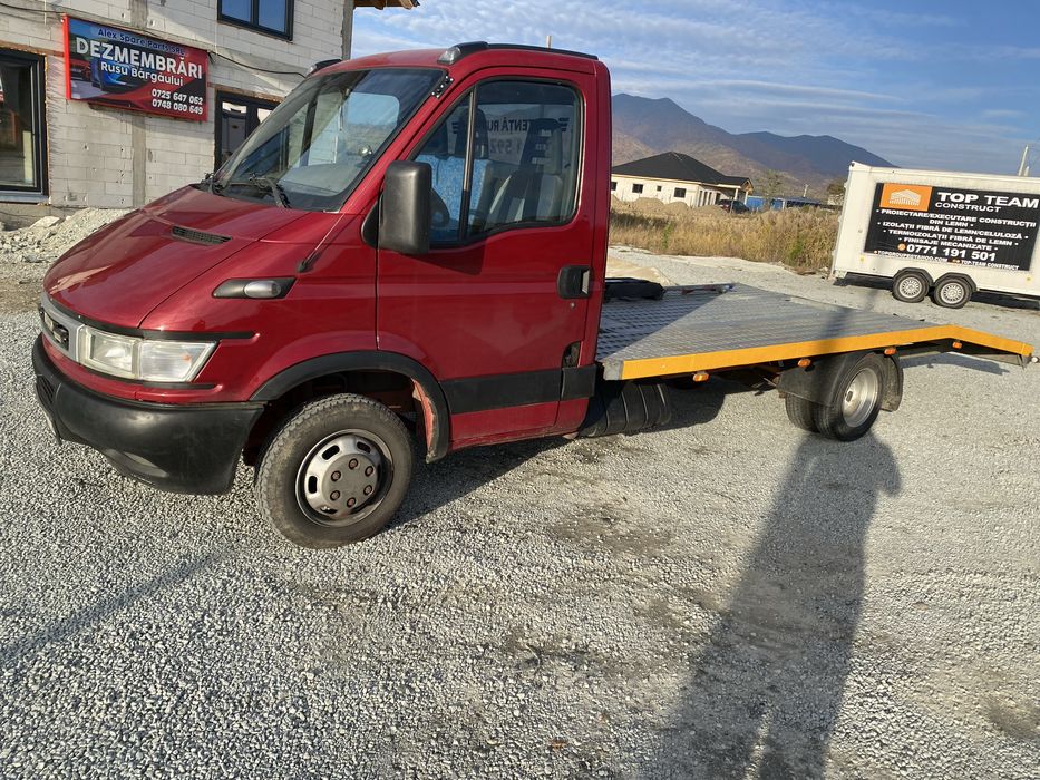 Vand Autoplatforma Iveco Daily 35C11 an 2001 lungime 5100x2100 BA14