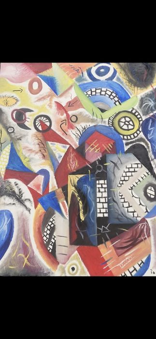 Tablou abstract decorativ