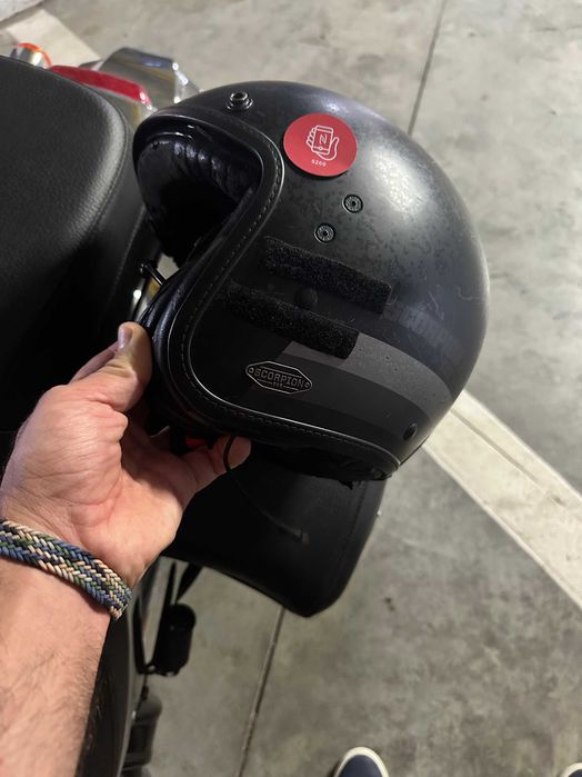 casca moto scorpion belfast cu intercom video Maxto