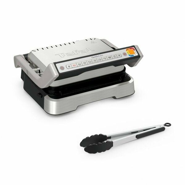 Гриль Tefal OptiGrill 2in1 Inox, (GC773D10), мощность 2100Вт